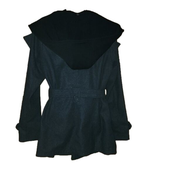 𝅺JOU JOU Button-up Jacket with Hood - Picture 6 of 6